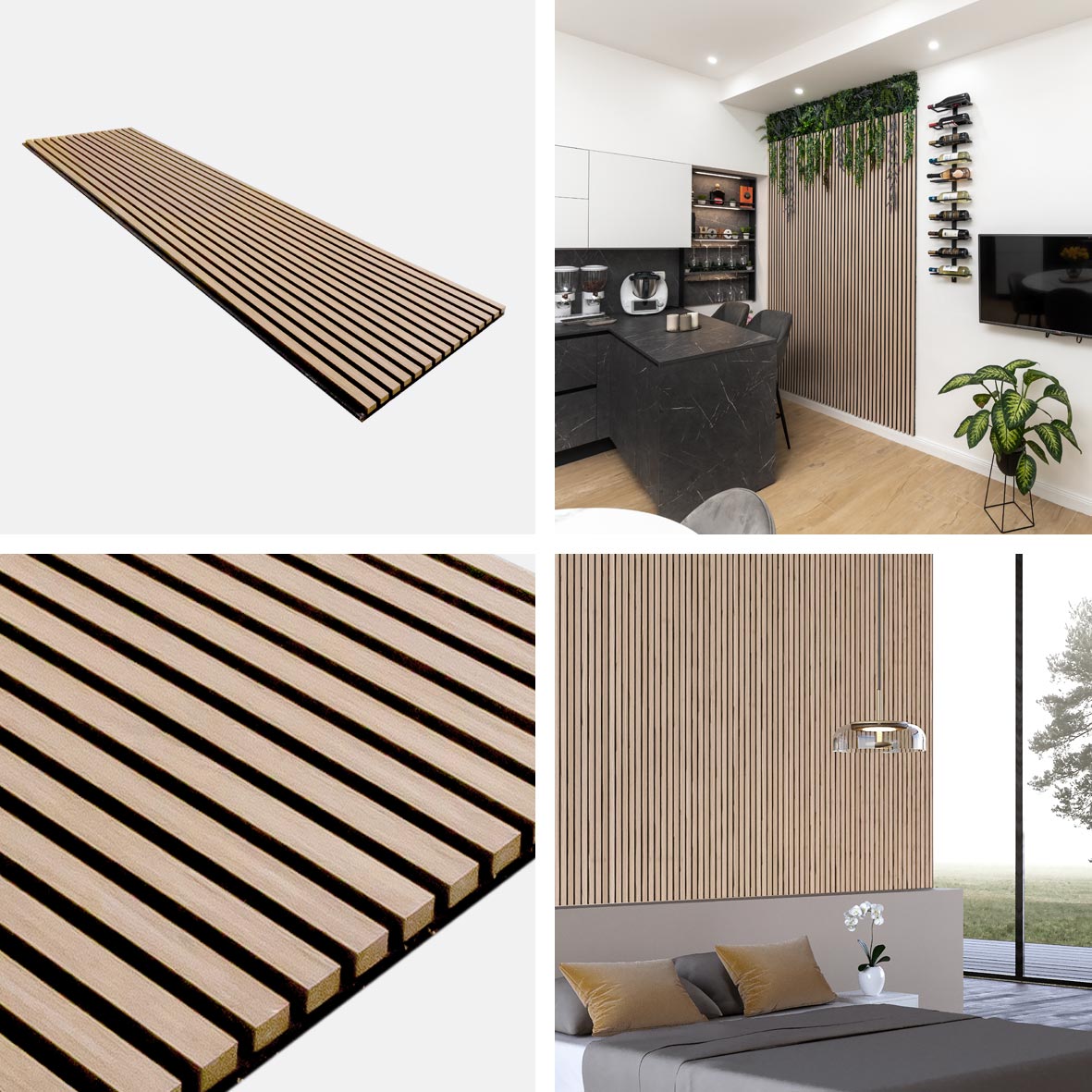 Pannelli Acustici in Legno Fonoassorbenti I Esseci Acoustic Panels